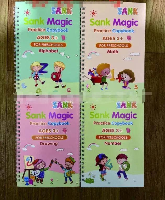 Children Sank Magic Copybook Kids Magic Calligraphy Practice Copybook - EX-STOCK Canada