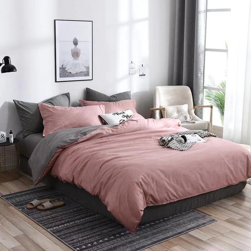 Housse de couette avec quilt 2 taies d'oreiller 50x70cm Ensemble de literie 3 piècesEX-STOCK Canada