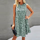 Women Summer Dot Print Sleeveless Loose Swing T-Shirt Dress With Pocket Casual Tank Mini Dresses Sundress - EX-STOCK Canada