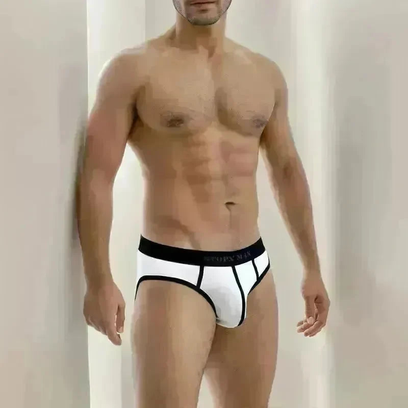 Otopx Thread Cotton Single-layer Elastic Briefs Pant underwear men - EX-STOCK CANADA