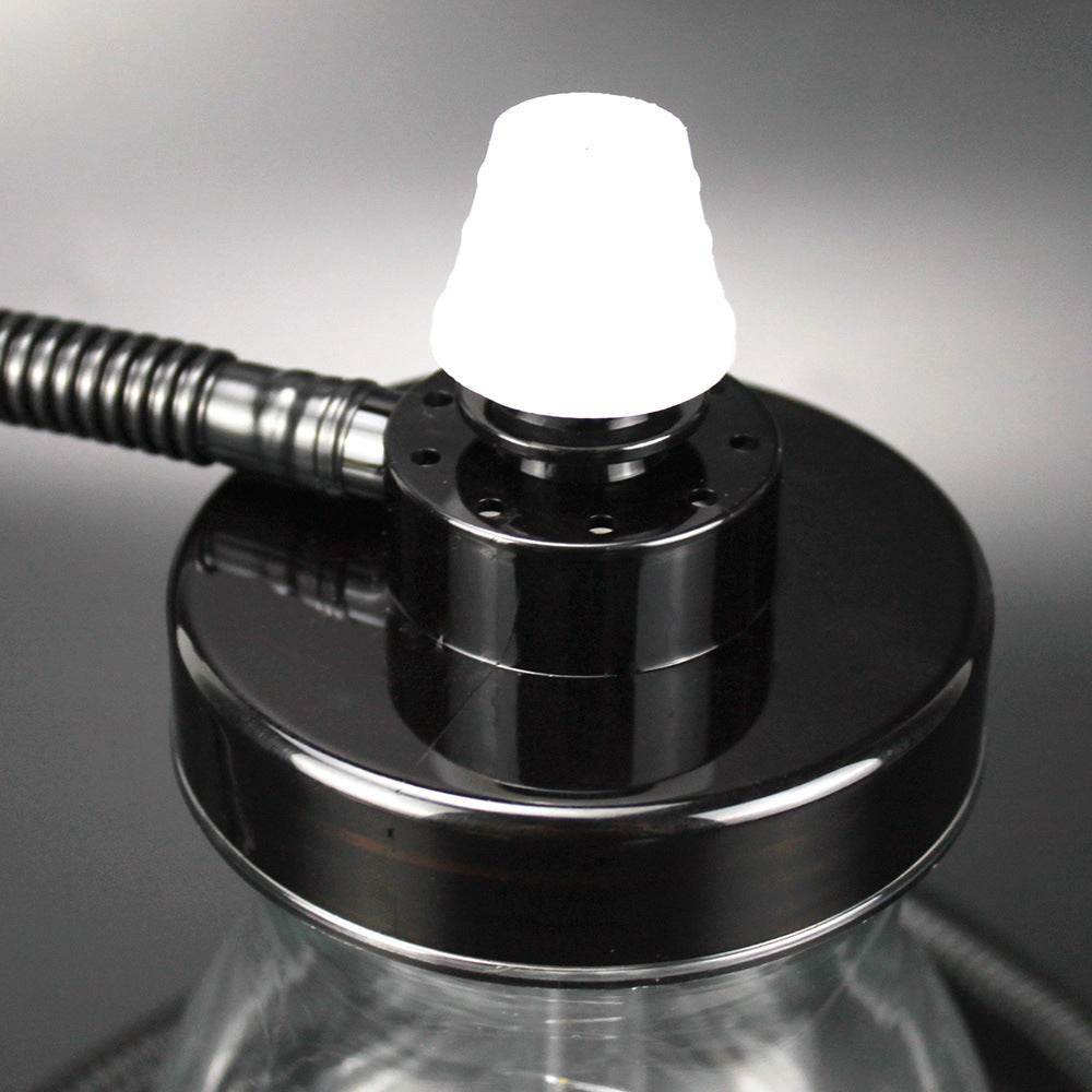 Portable Transparent White Plastic Hookah Full Set Of Accessories - EX-STOCK Canada