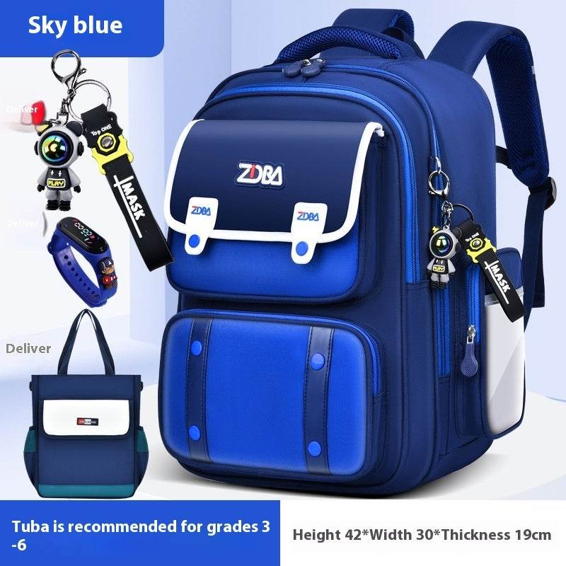 Elementary School Spine Protection Backpack Water resistant School bag - EX-STOCK Canada