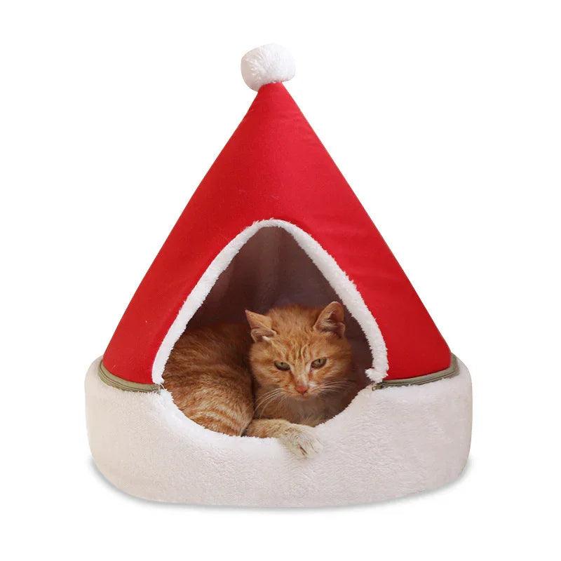 Cama para Mascotas Árbol de Navidad Nido de Mascota de Invierno Caliente Casa para Gatos Suministros para PerrosEX-STOCK Canada
