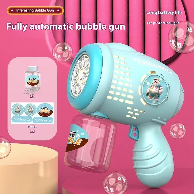 Electric Gatling Bubble Gun Children's Toys EX-STOCK Canada