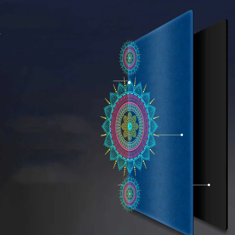 Yoga mat beginner fitness yoga rubber non-slip mat EX-STOCK Canada