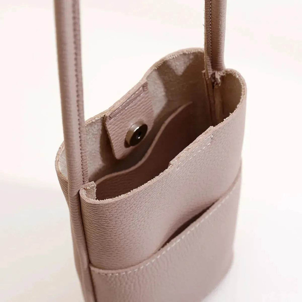 High-grade Soft Leather Mobile Phone Bag Female Mini Crossbody bag - EX-STOCK Canada