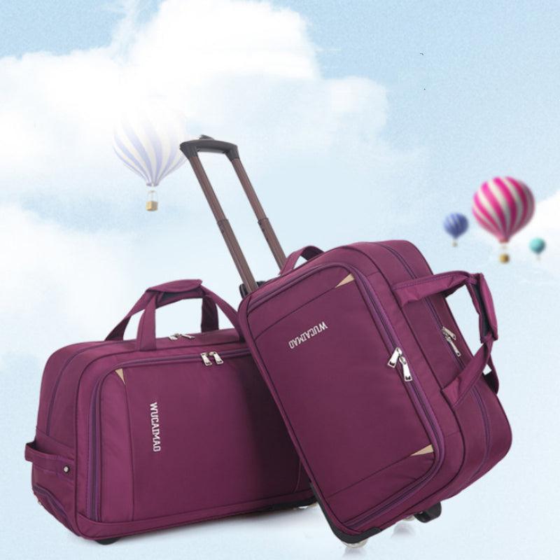 Borsa Trolley in Tessuto Oxford Tempo Libero Viaggio Bagaglio Pieghevole | EX-STOCK Canada