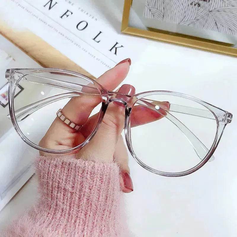 Large Frame Anti-blue Light Glasses Frame Myopia Finished Flat Frame - EX-STOCK Canada
