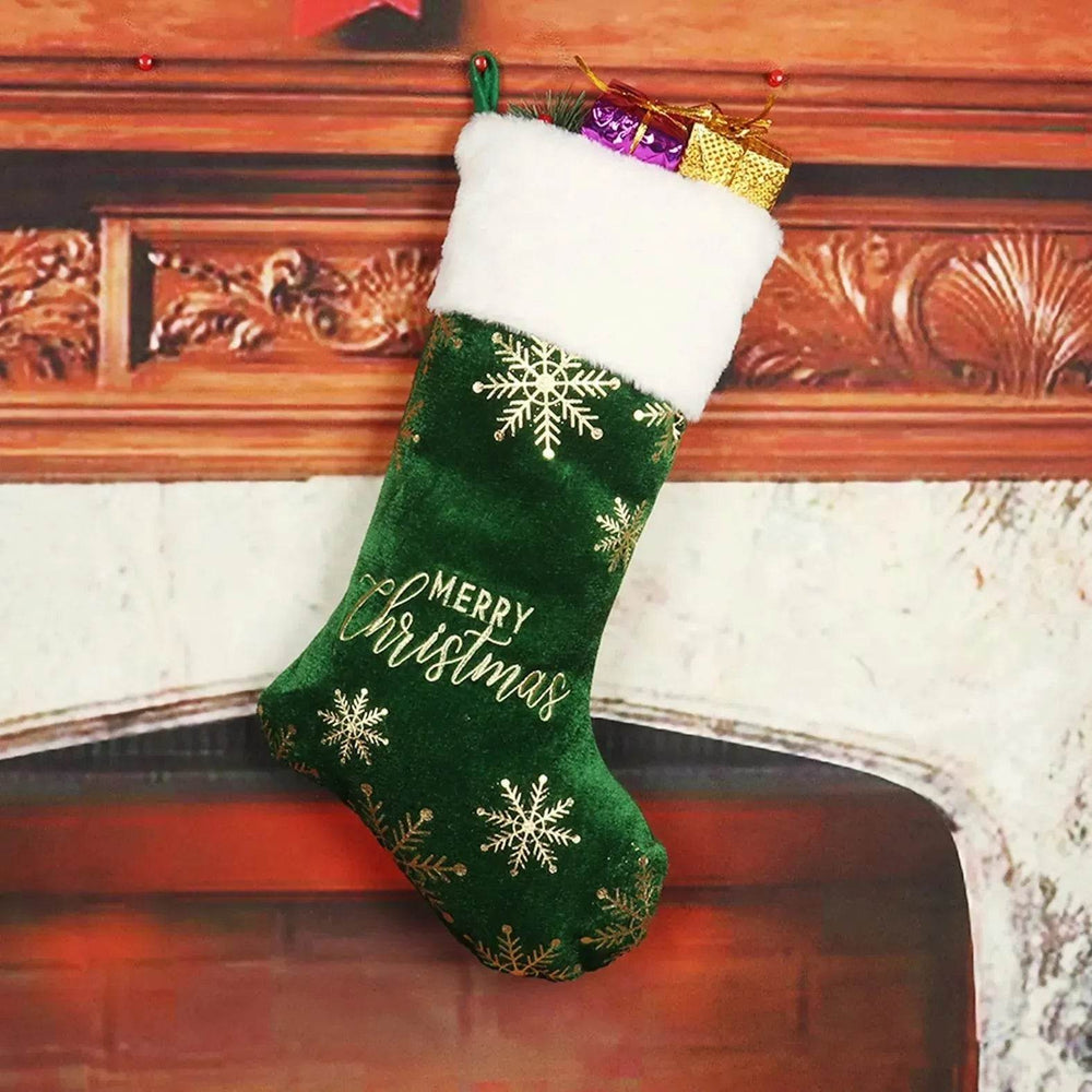 Christmas Decorative Stockings Embroidery Candy - EX-STOCK Canada