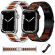 Creative Stainless Steel Sandalwood Watch Strap - EX-STOCK Canada