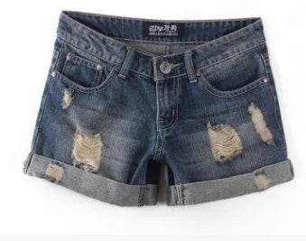 Torn Denim Shorts For Women - EX-STOCK Canada