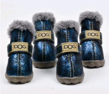 Dog Thick Snow Boots Keep Warm Teddy Autumn And Winter VIP Shoes EX-STOCK Canada