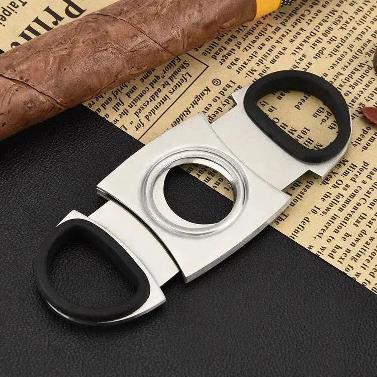 Portable Stainless Steel Cigar Cutter - EX-STOCK Canada