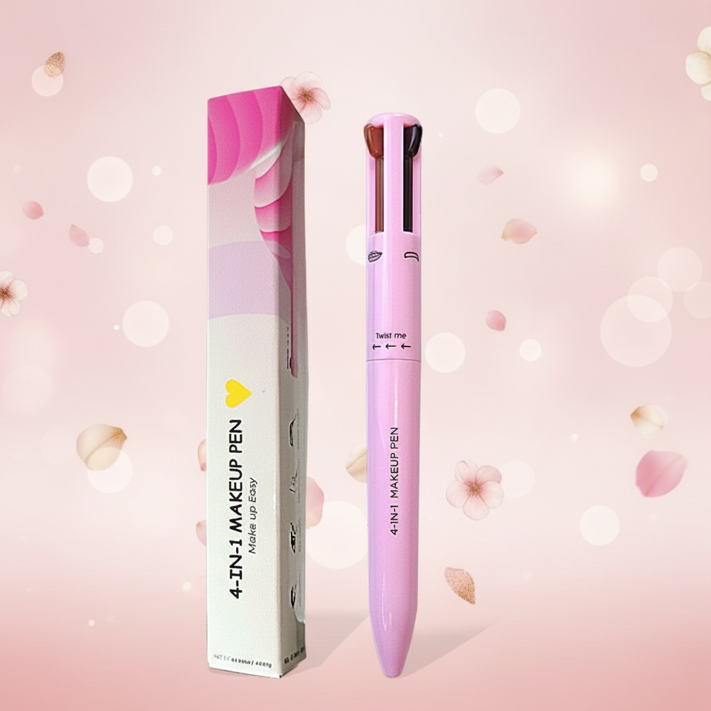 4-in-1 Makeup Pen – Eye Liner, Brow Liner, Lip Liner & Highlighter