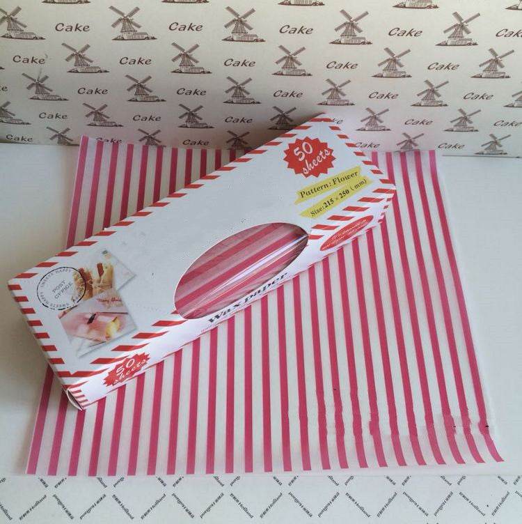 Oilproof Food Packaging Bee Wax Paper food wrap - EX-STOCK Canada