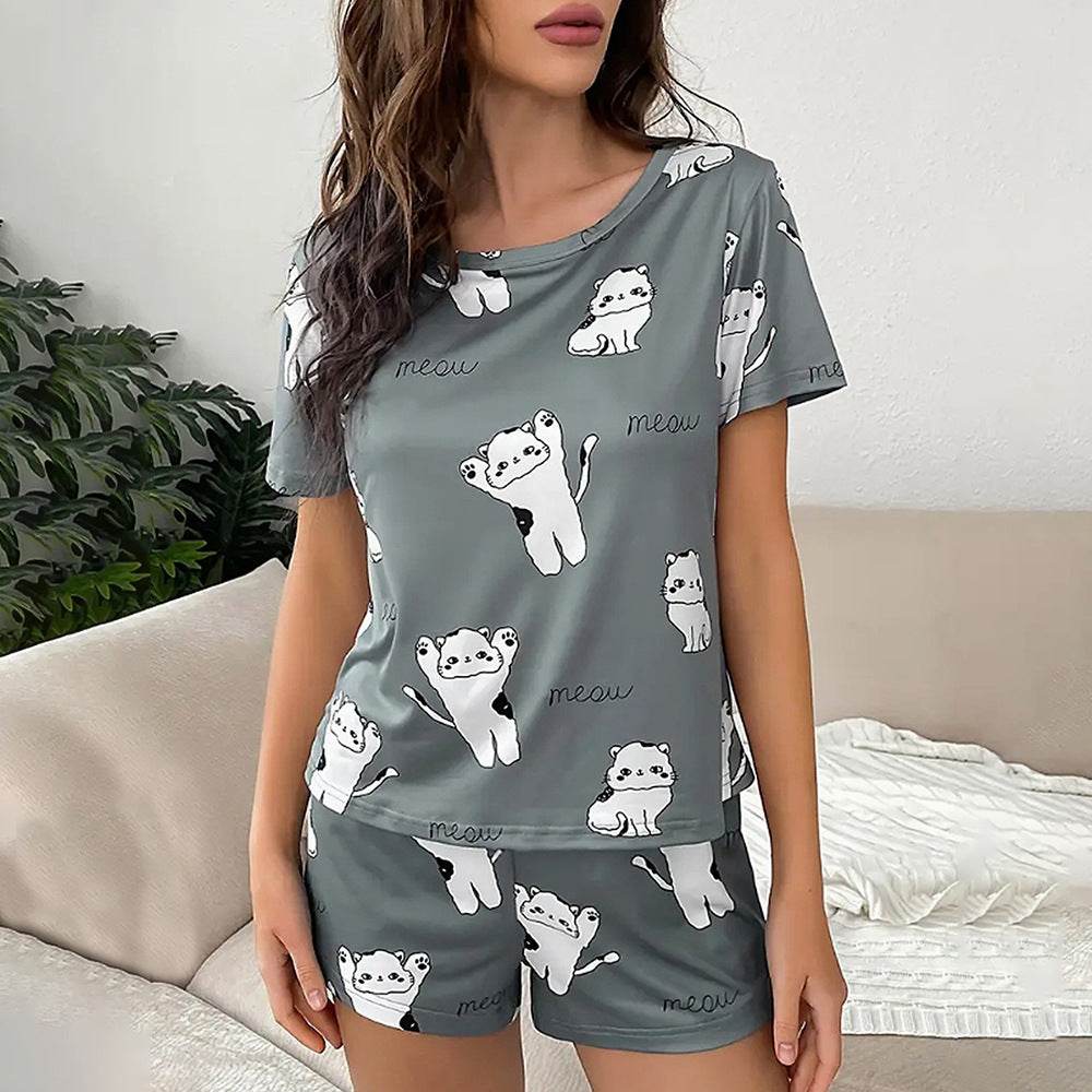 2 piece Pyjamas set women Night sleepwear and Loungewear - EX-STOCK Canada