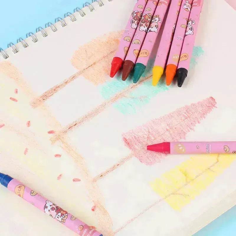 Stylish And Personalized Crayon Children's Student Painting Coloring Crayon - EX-STOCK Canada