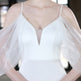 Bride Long Suspender Appreciation Dinner Party Slim-fit Fishtail Skirt Dress EX-STOCK Canada