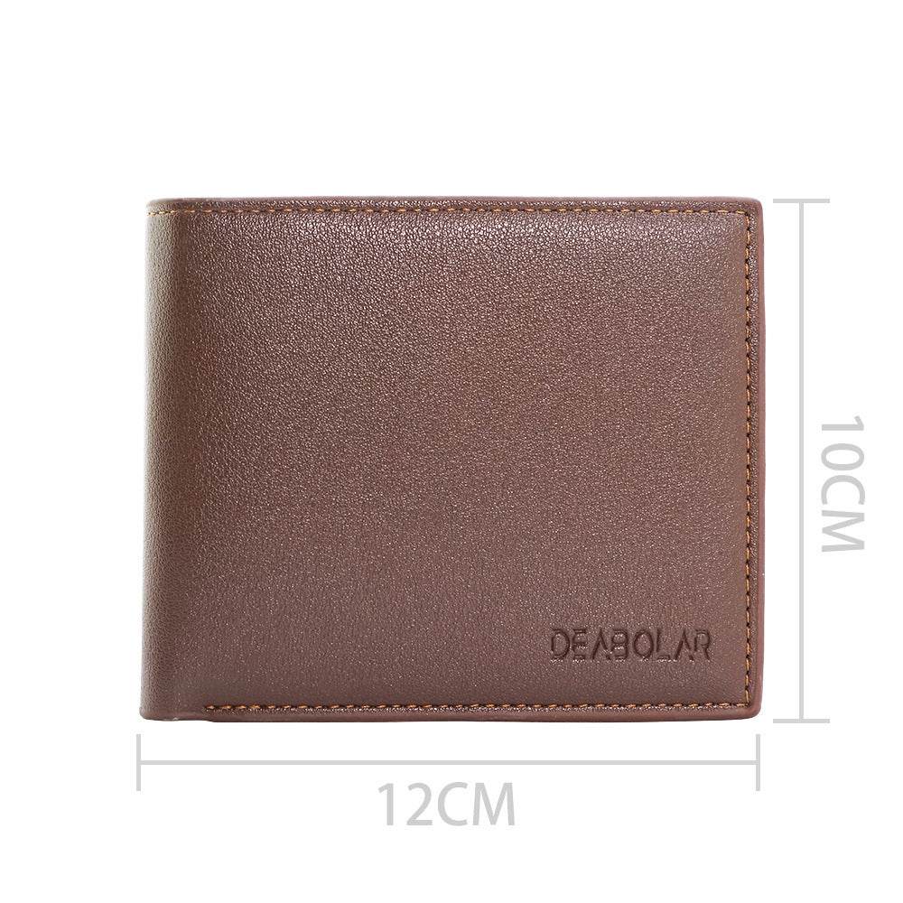 Custom Men's leather Wallet Zipper Valentine's Day gift Personalized Men's Wallet - EX-STOCK Canada