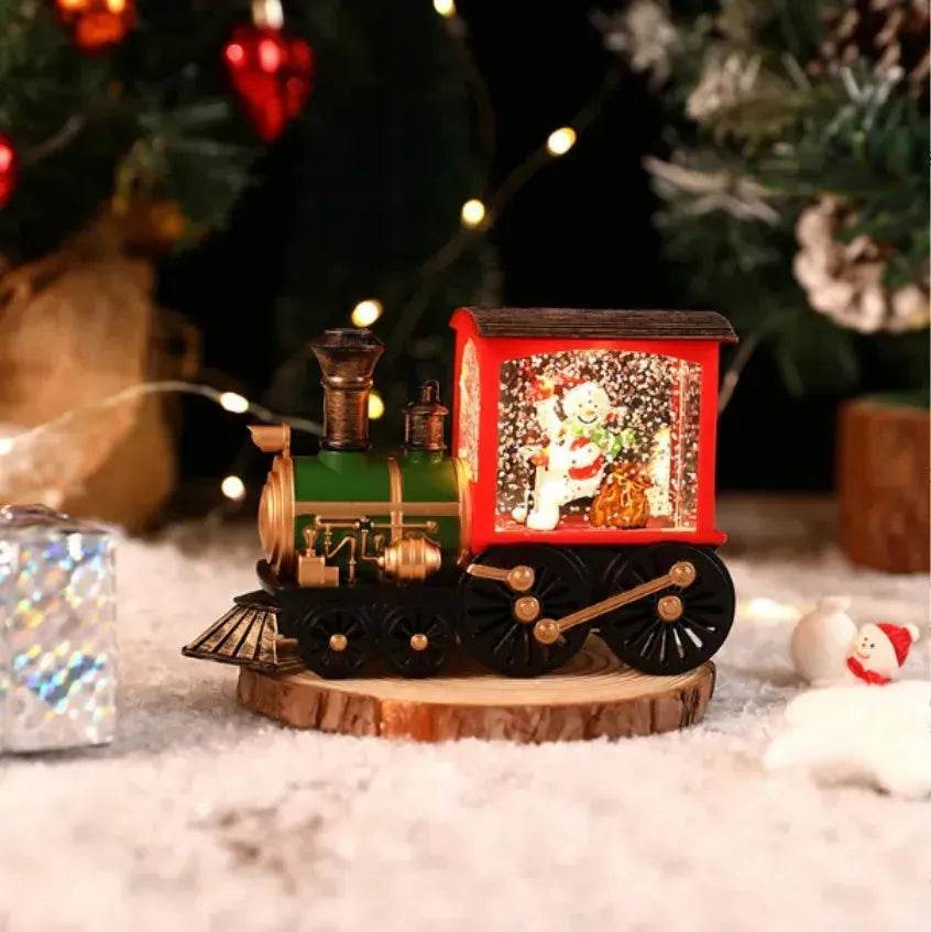 Christmas Gift Train Decoration Small Night Lamp - EX-STOCK Canada