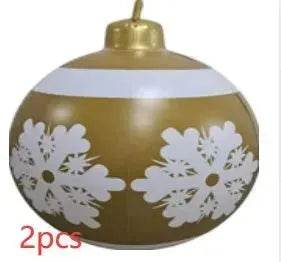 Christmas Ornament Holly Ball Outdoor Tree Decoration Christmas Balls for Yards - EX-STOCK Canada