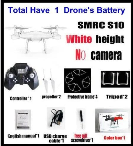 Promotion de vente Caméra WiFi 2MP avec Drone Hélicoptère Quadcopter FPV S10 SMRC UAV Jouet Micro Télécommande KIT RACER AvionEX-STOCK Canada