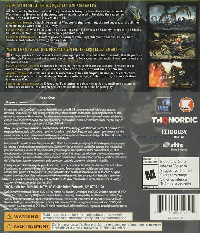 Darksiders: Warmastered Edition