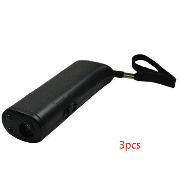 3-in-1 Anti Barking Dog Training Device Ultrasonic Dog Training Repeller LED Flashlight EX-STOCK Canada