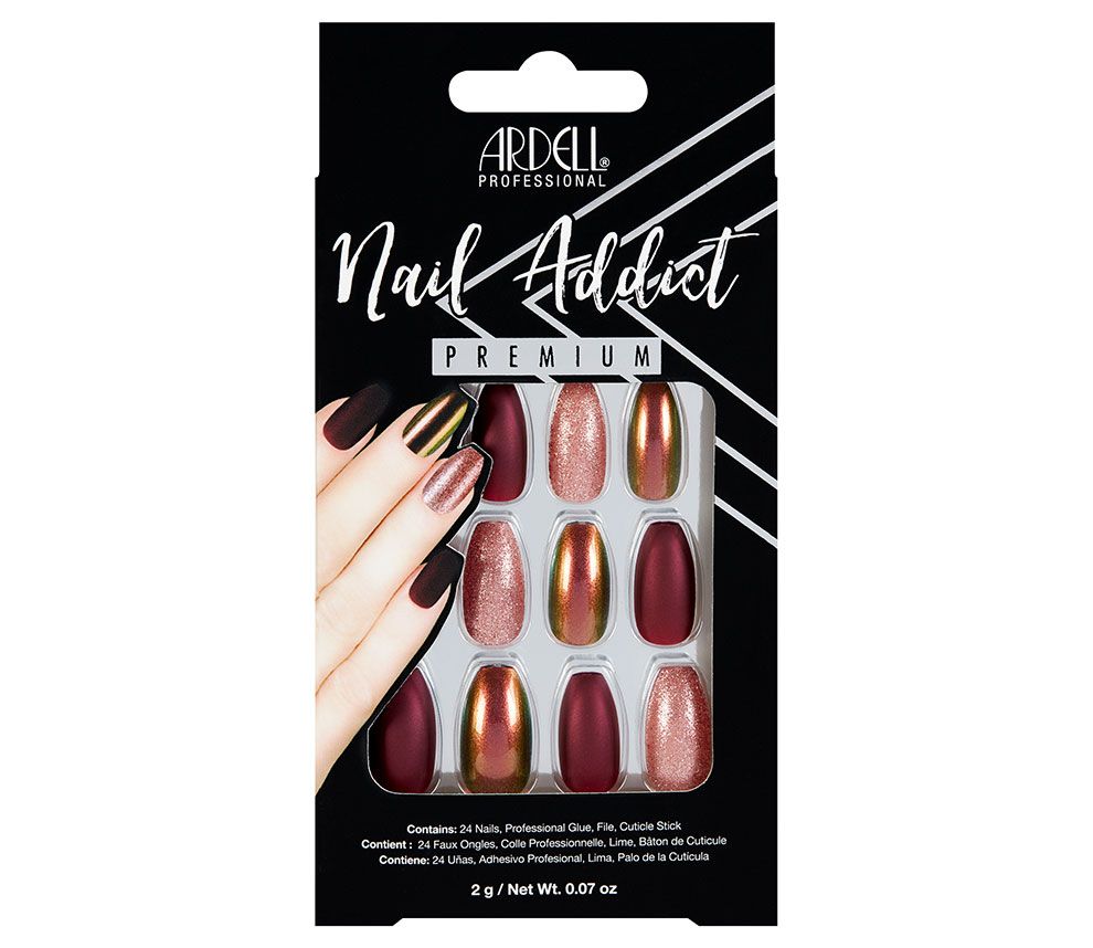Ardell Nail Addict Red Cateye (Premium) EX-STOCK Canada