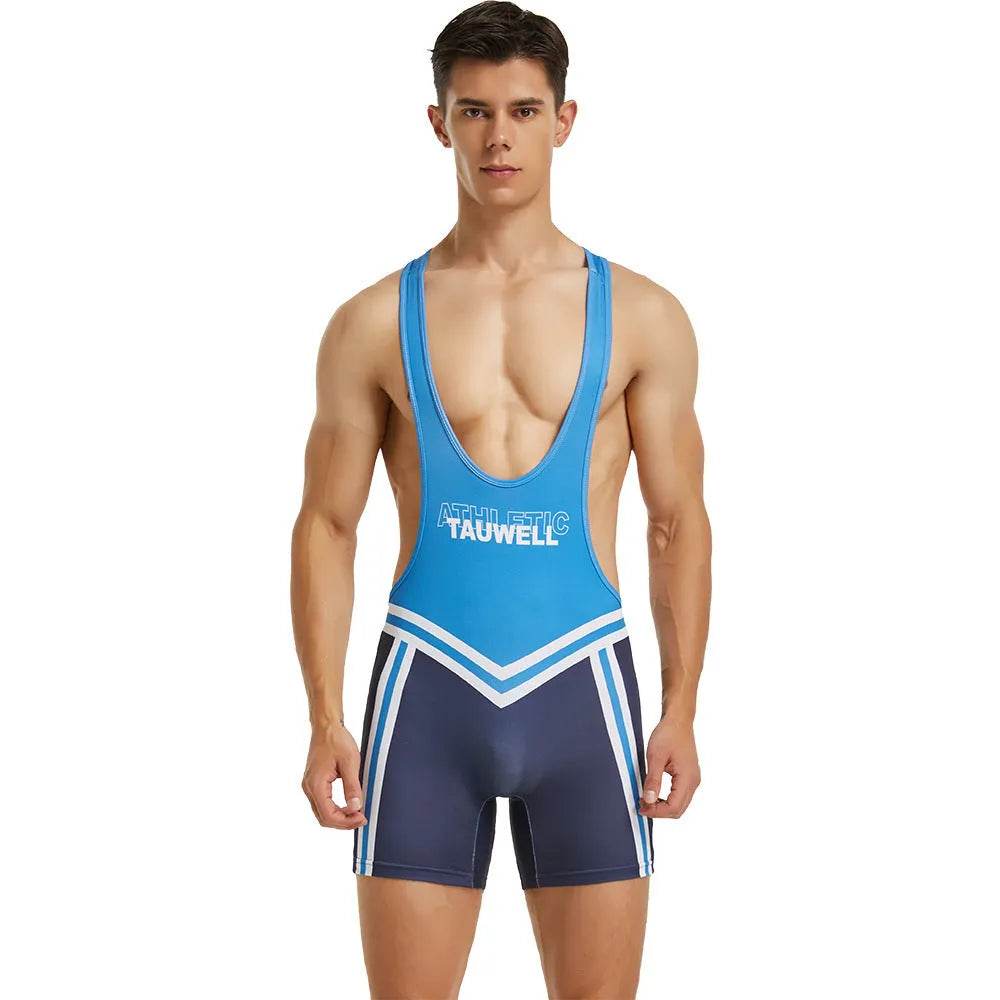 Men's Fitness Swimming Shark Pants Bodysuit Thong - EX-STOCK Canada