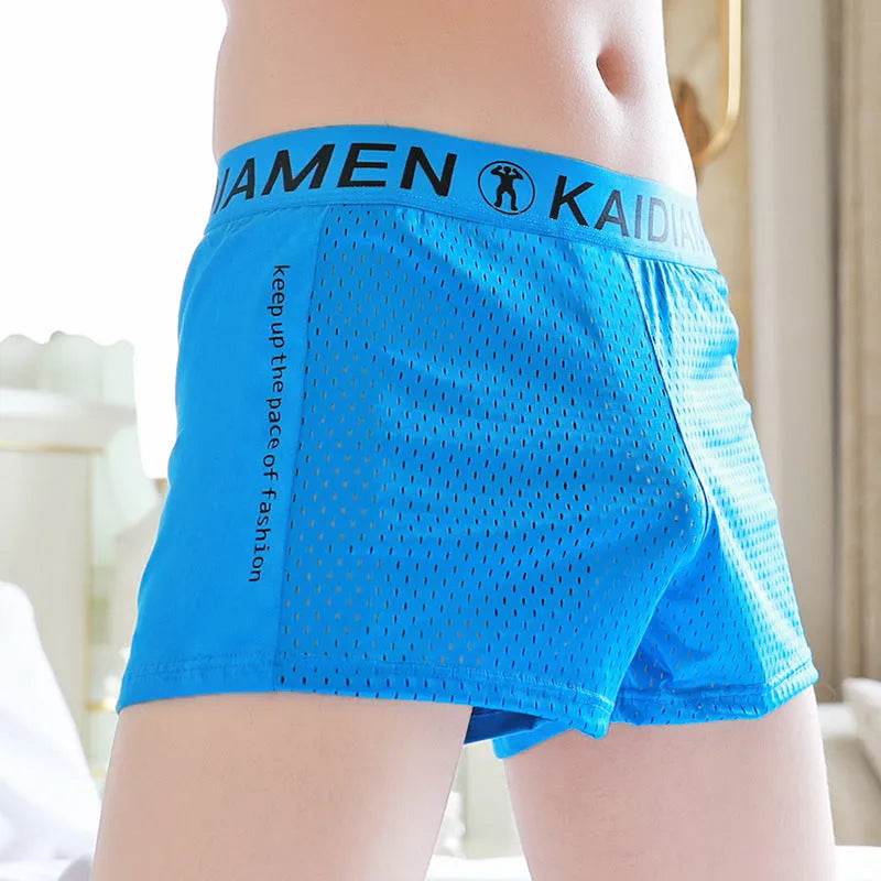 Men's Ice Silk Mesh Breathable KAIDIAMEN Boxers underwear - EX-STOCK Canada