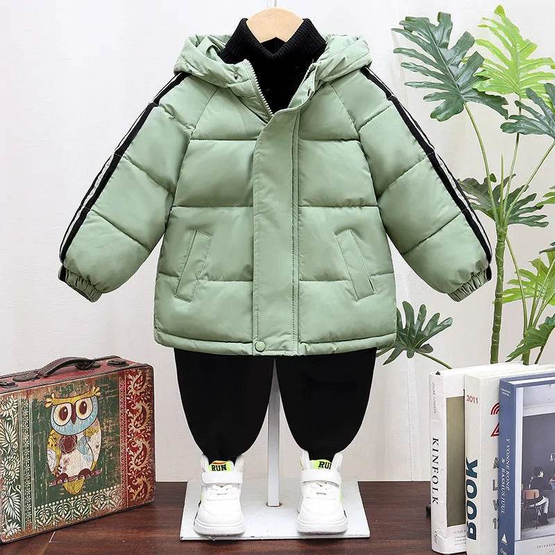 Children's Cotton Clothes Thickened Fall Winter Coat - EX-STOCK Canada