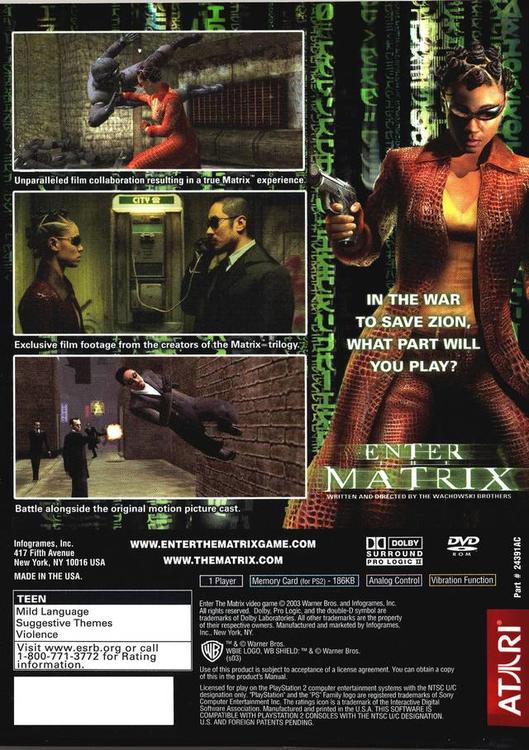 Gib die Matrix ein