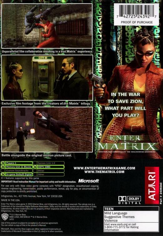Enter the Matrix