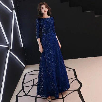 Robe longue de style chinois pour femmes pour le dînerEX-STOCK Canada
