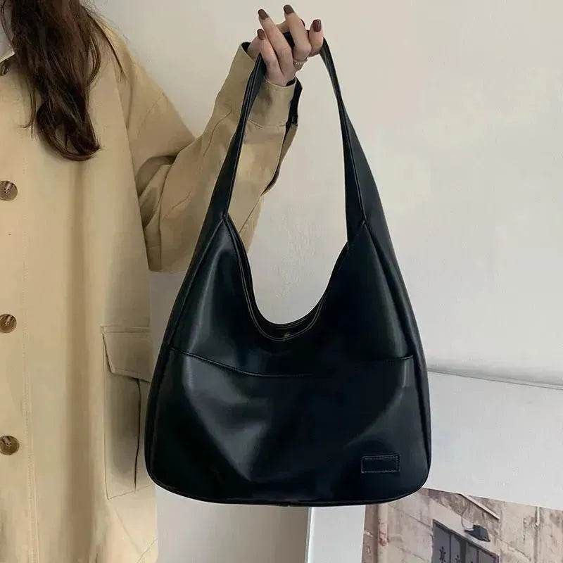 Fashion Tote Bag Large Capacity Casual Shoulder Bag Women's Commuting Handbag College Student - EX-STOCK Canada