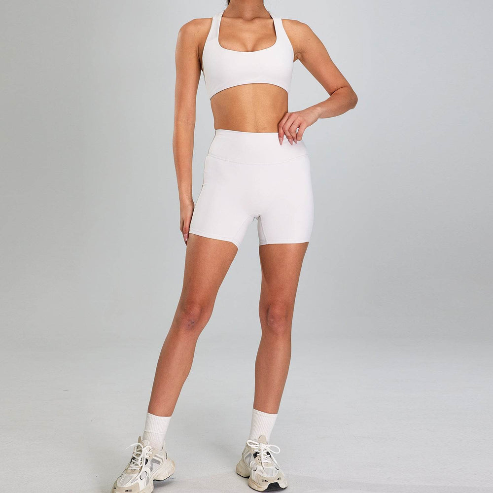 Stylish Fashion Gym clothes for women Crop workout top and Short Pant - EX-STOCK Canada