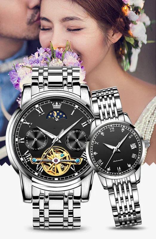 Couple's Automatic Pair Of Mechanical Watches EX-STOCK Canada