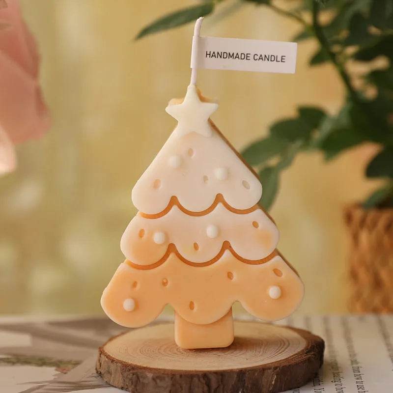Christmas Tree Silicone Molds For DIY Christmas Creative Atmosphere Decoration Handmade Fragrant Candles - EX-STOCK Canada