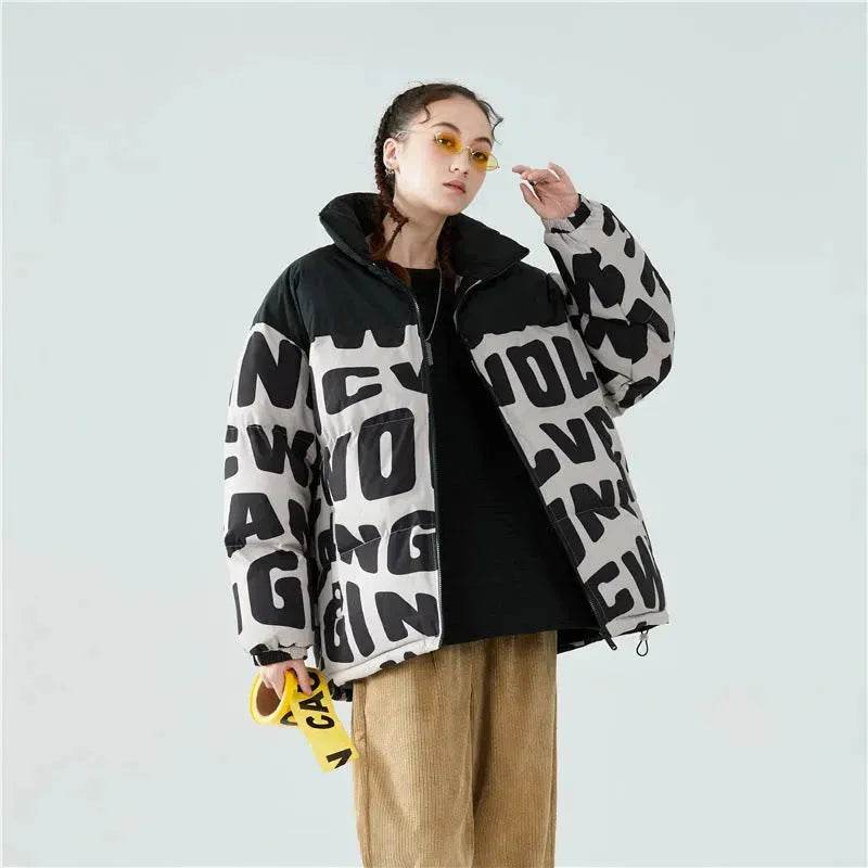 Unisex Teenagers Cotton Padded Hooded Winter Puffer Coat Jacket street style - EX-STOCK Canada
