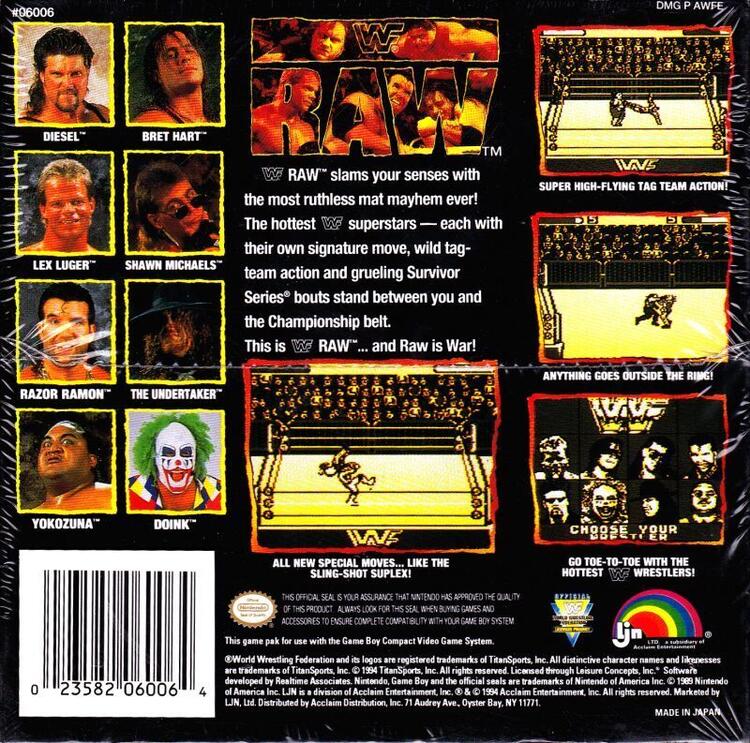 WWF Raw (usagé)