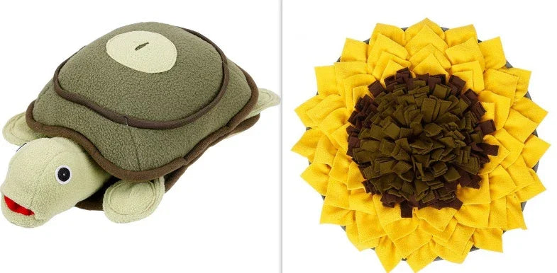 Dog Sniffing Mat Dog Puzzle Toy Pet Snack Feeding Mat Boring Interactive Game Training Blanket Snuffle Feeding Training Mat EX-STOCK Canada