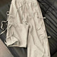 Fashion Vintage Bow lace up Drawstring Wide leg sweat pant for women - EX-STOCK Canada