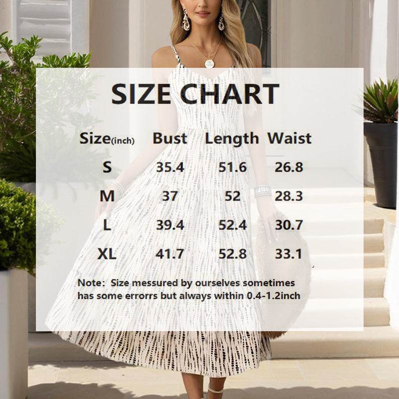 Women's Striped V-Neck Backless Tie Strap Beach Dress - Sexy Elegant Summer Maxi Dress - EX-STOCK Canada