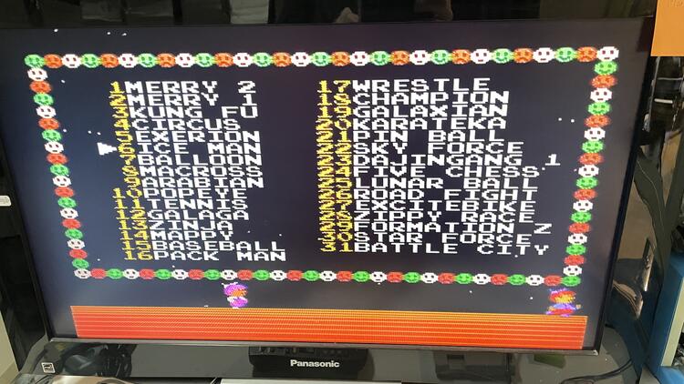 Famicom 31 Giochi in 1 per Console NES con Convertitore di Giochi (Testato e Funziona)