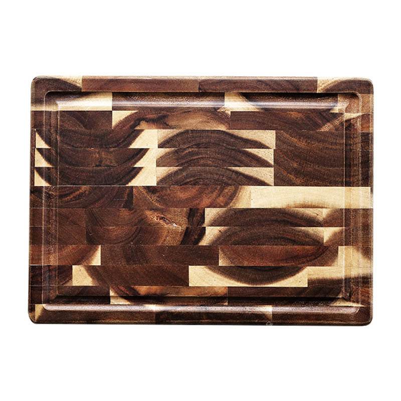 Luxury chopping board Kitchen Household Parquet Solid Wood Cutting Board - EX-STOCK Canada