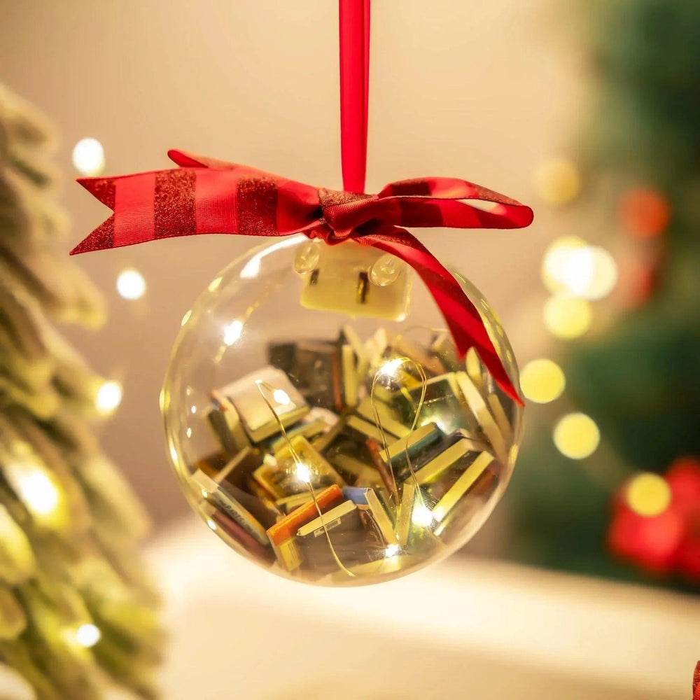 Decorazioni di Natale Palle di Natale Appese Piene di LibriEX-STOCK Canada