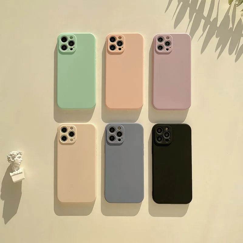 Original Liquid Silicone Frosted Phone Case - EX-STOCK Canada