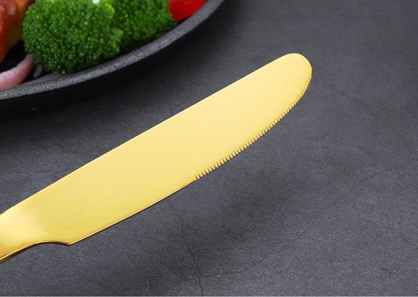 High-end tableware 24 piece set Cool Matching flatware - EX-STOCK Canada