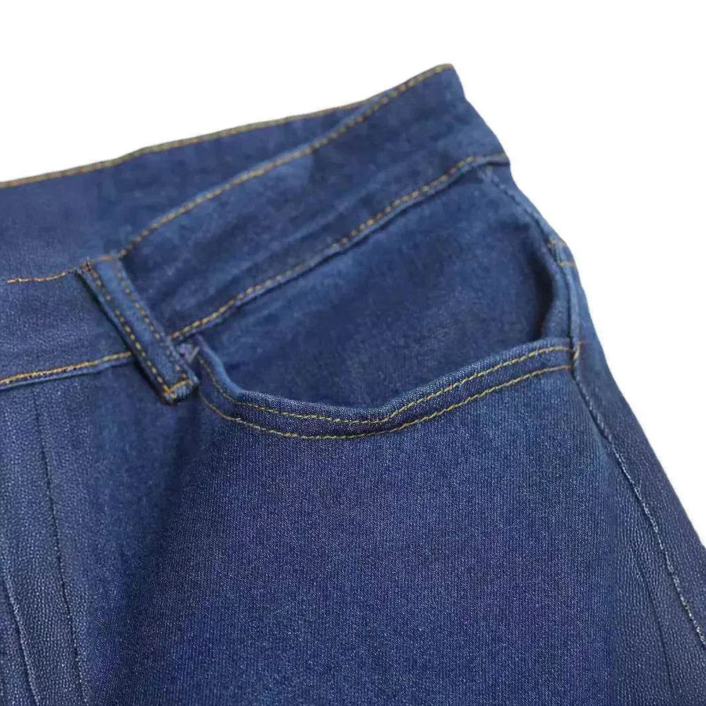 Stretch Denim Men's Pants Skinny Mid Waist jeans men work jeans for men Slim fit Denim pant for men skinny stretchy Denim jeans pant - EX-STOCK Canada